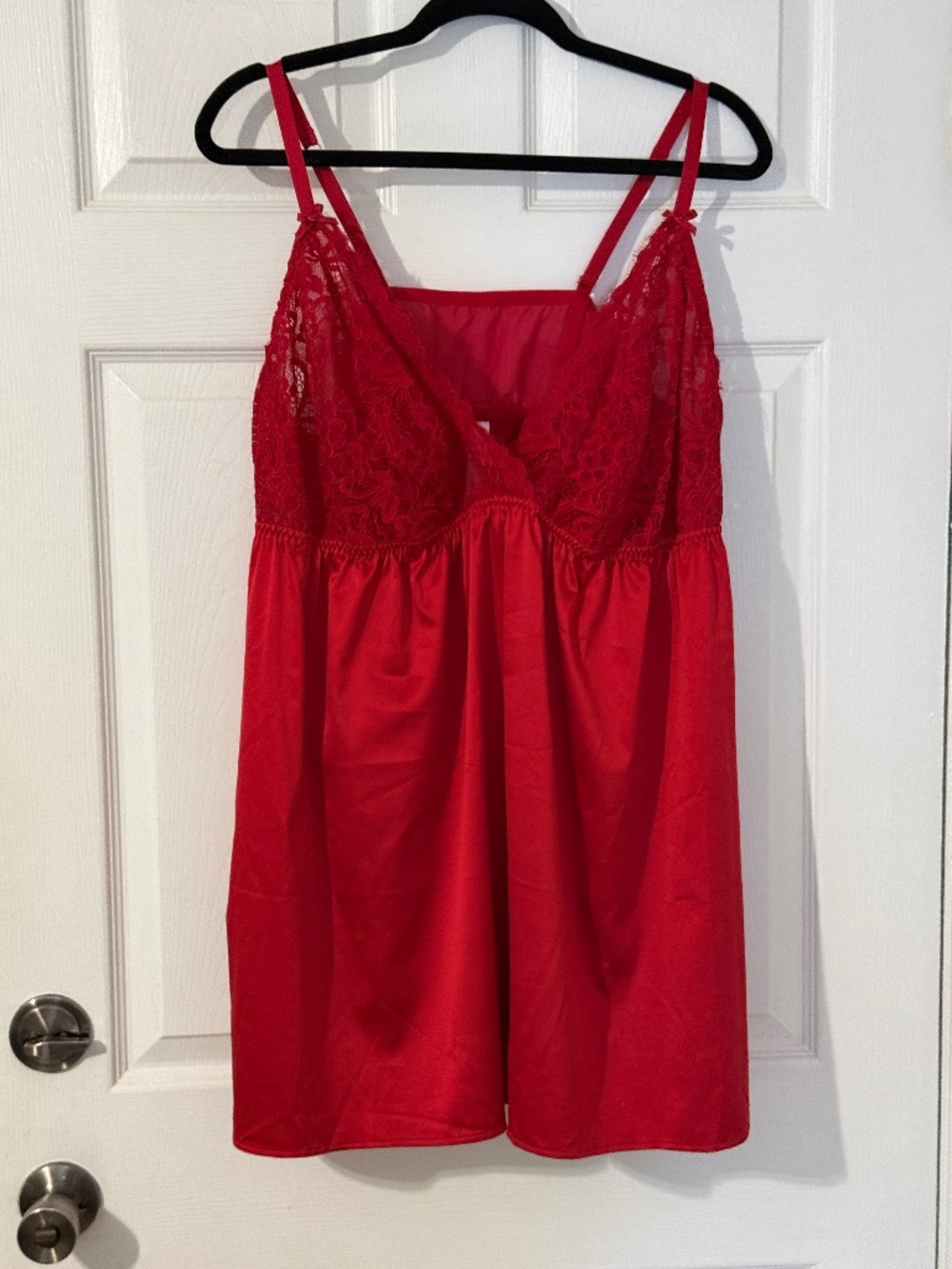 Lane Bryant Satin Red Nighty